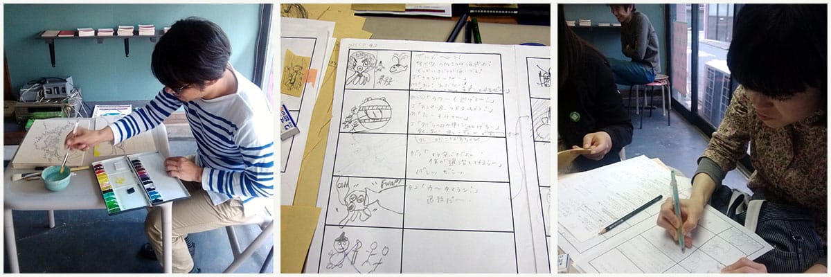 Kamishibai storyboard